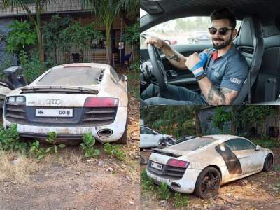 Virat Kohli 's Audi car is in the police station, know why the police confiscated
