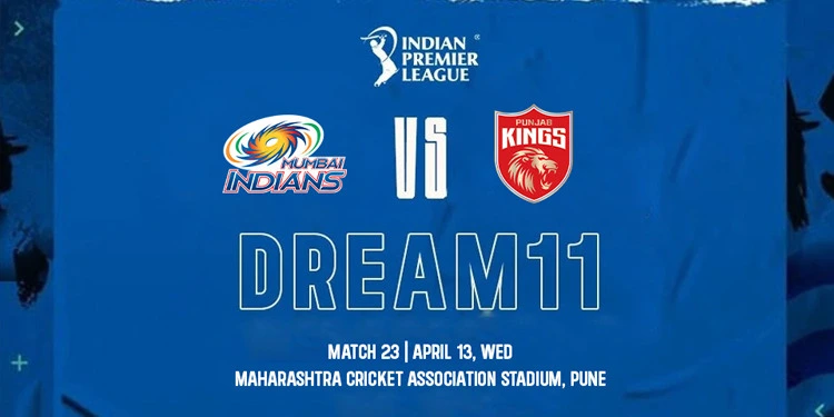 MI vs PBKS Dream11 Team Prediction, Fantasy Cricket Tips,  Playing XI, Pitch Report, Injury Update and Match and Toss winner Prediction for match 23