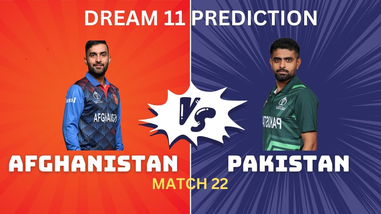 PAK vs AFG Dream 11, My11Circle Team prediction Today Match 22