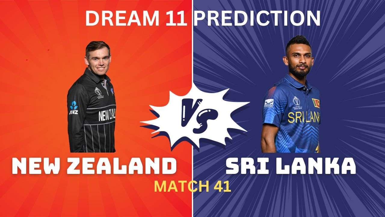 NZ vs SL Dream 11, My11Circle Team prediction Today Match 41