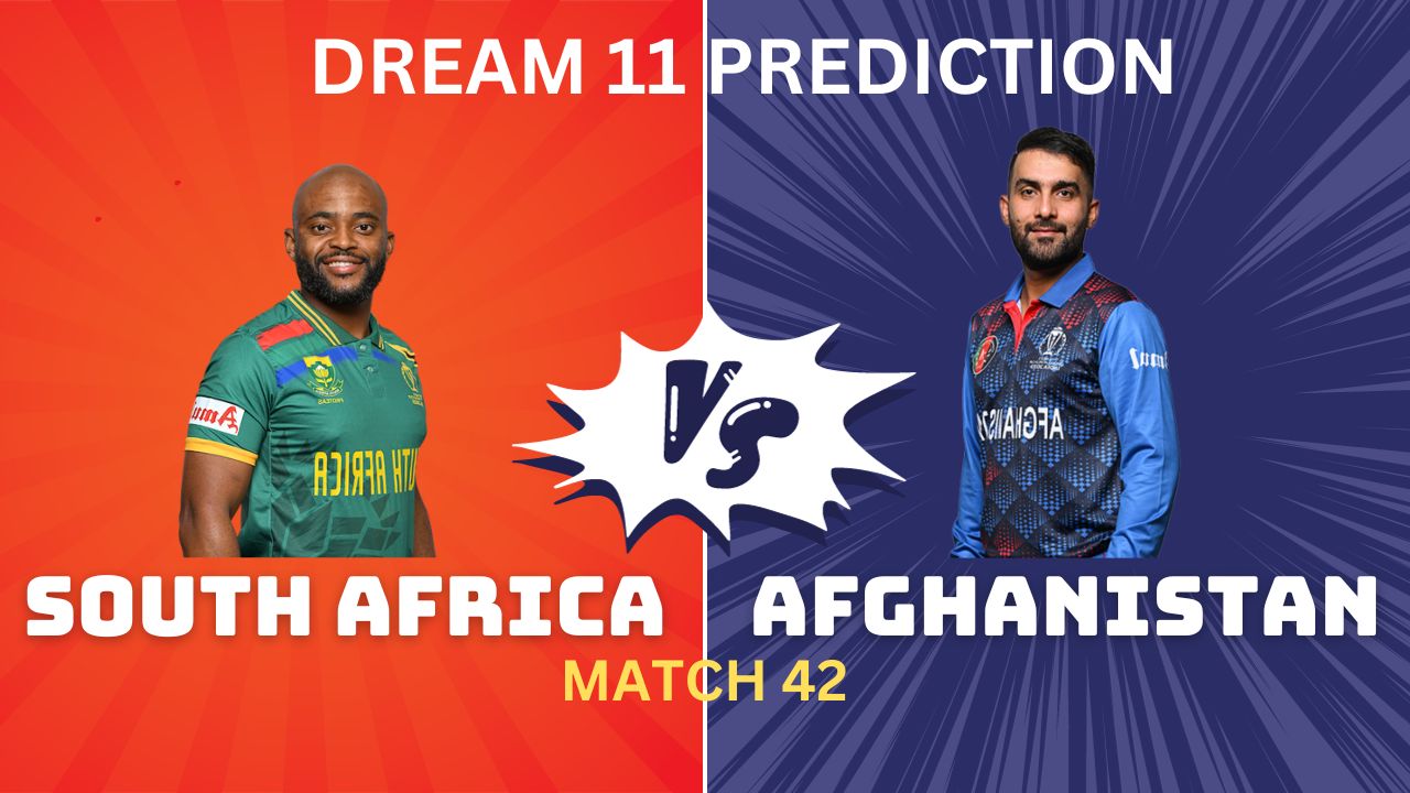 SA vs AFG Dream 11, My11Circle Team prediction Today Match 42 cricupdates